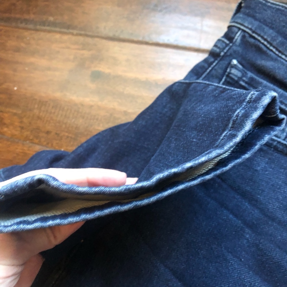 J Brand Kane Pinniped Blue French Terry Straight Fit Jeans Size 29"x32" NWT - Picture 8 of 13